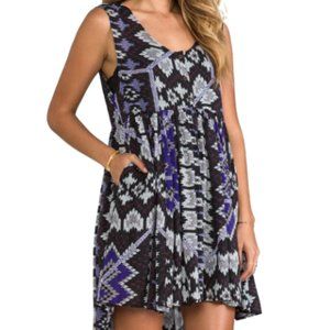 Free People Take Me to Thailand Printed Dress Sz. M